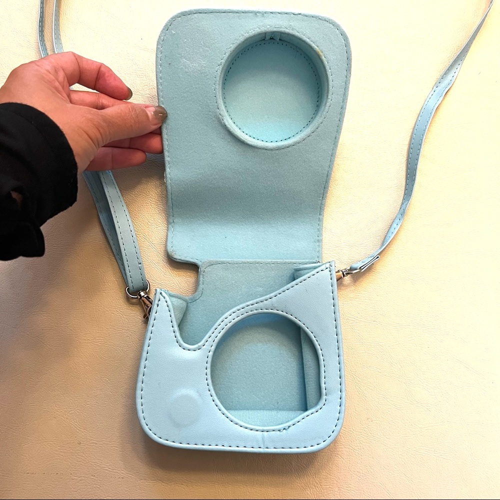 ✅ Instax Baby Blue Camera Shoulder Case B#24 - Picture 2 of 8